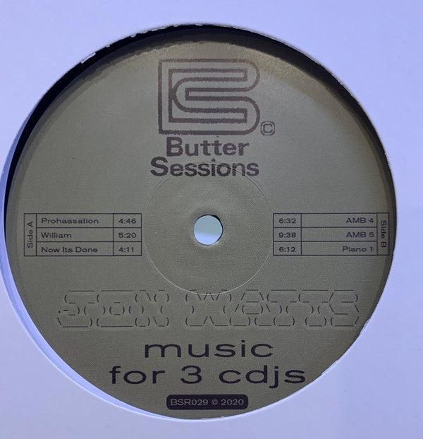 Jon Watts (3) : Music For 3 CDJ's (12", Single)