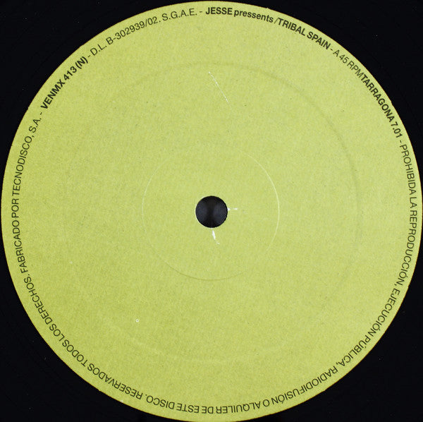 Jesse Garcia : Tribal Spain (12")