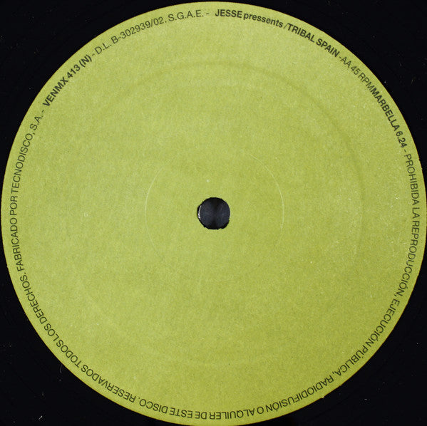Jesse Garcia : Tribal Spain (12")