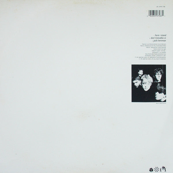Milltown Brothers : Here I Stand (12", S/Sided, Single, Etch, Ltd, Pur)