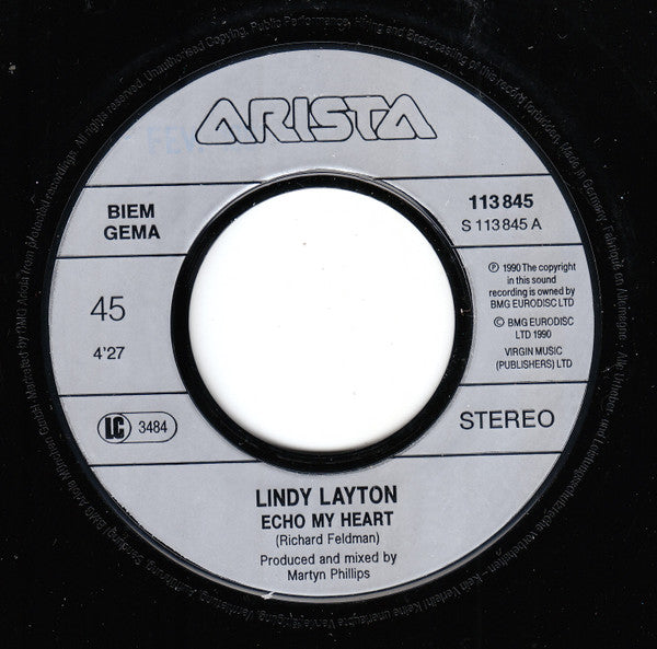 Lindy Layton : Echo My Heart (7", Single, Car)