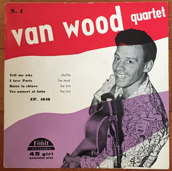 Van Wood Quartet : N. 1 (7", EP, RE)