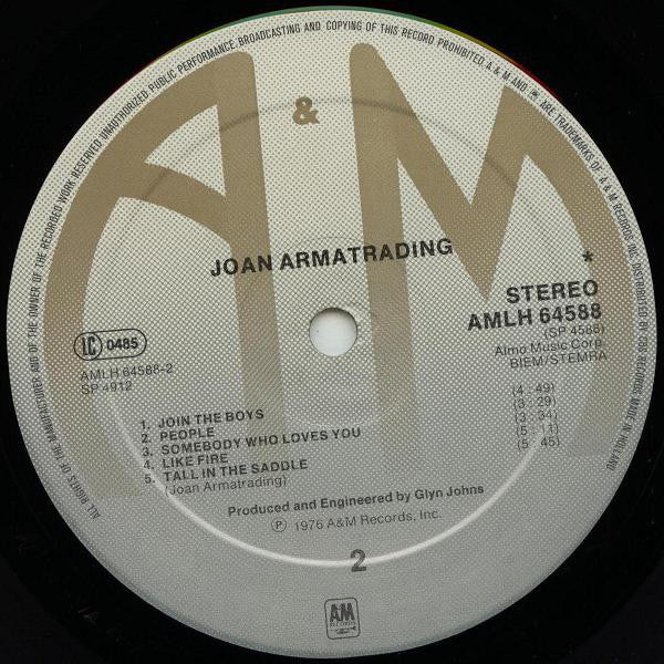Joan Armatrading : Joan Armatrading (LP, Album)