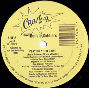Buffalo Soldiers : Playing Your Game (12")