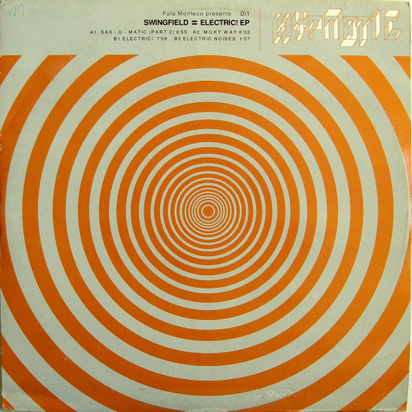 Fafa Monteco Presents Swingfield : Electric! EP (12", EP)