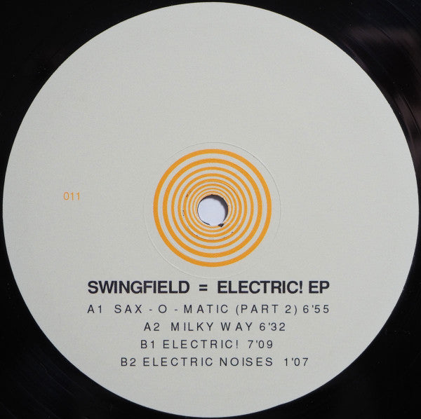 Fafa Monteco Presents Swingfield : Electric! EP (12", EP)