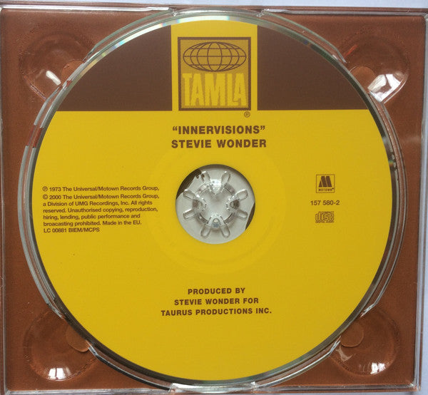 Stevie Wonder : Innervisions (CD, Album, RE, RM, EDC)