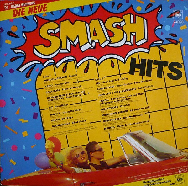Various : Die Neue Smash Hits (LP, Comp)