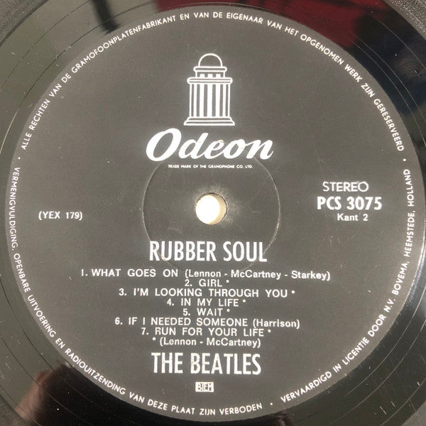 The Beatles : Rubber Soul (LP, Album)