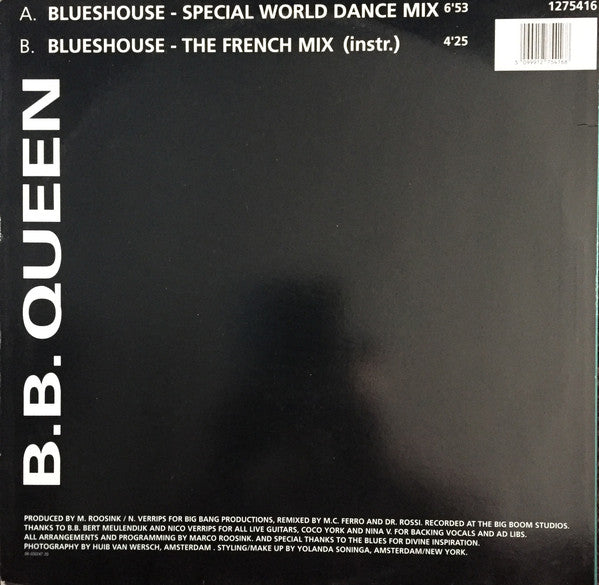 B.B. Queen : Blueshouse (Special World Dance Mix) (12")