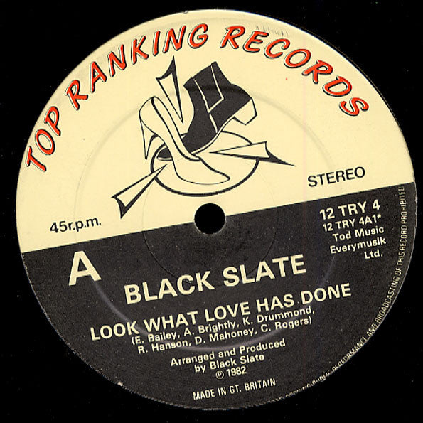 Black Slate : Look What Love Has Done / Dub Pon Creation (12")