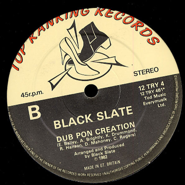 Black Slate : Look What Love Has Done / Dub Pon Creation (12")