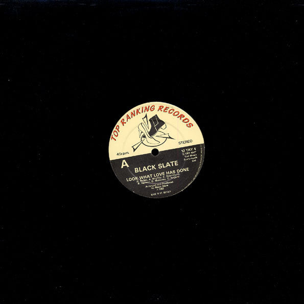 Black Slate : Look What Love Has Done / Dub Pon Creation (12")