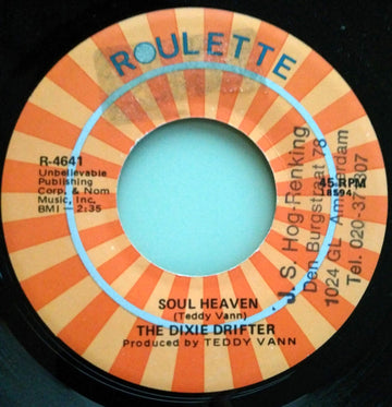 The Dixie Drifter : Soul Heaven  (7")