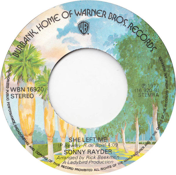 Sonny Reeder : Do Believe (7", Single)