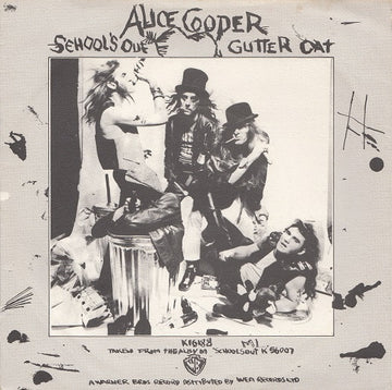 Alice Cooper : School's Out  (7", Single, PS )