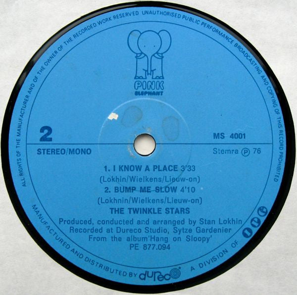 The Twinkle Stars : Hang On 'Disco' Sloopy (12", Single)