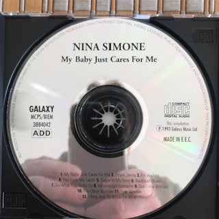 Nina Simone : My Baby Just Cares For Me (CD, Comp)