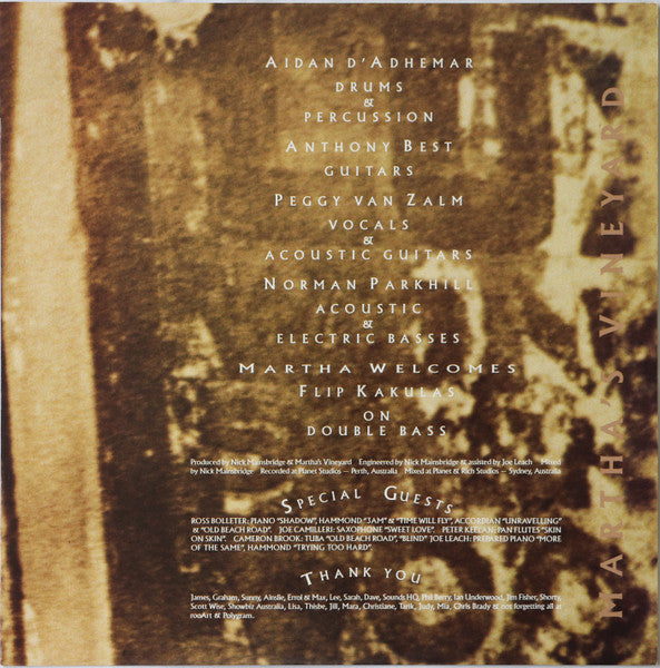 Martha's Vineyard : Martha's Vineyard (LP, Album)