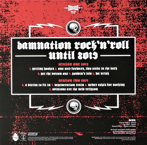 Knife For An Eye : Damnation Rock'n'roll (LP, Album, Ltd)