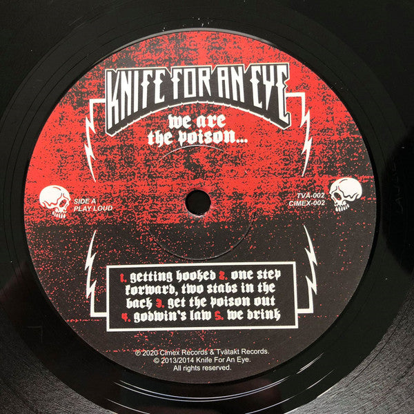Knife For An Eye : Damnation Rock'n'roll (LP, Album, Ltd)