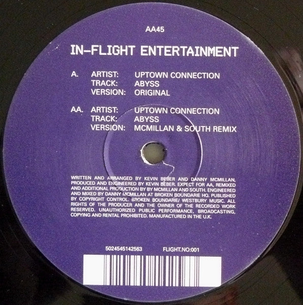 Uptown Connection : Abyss (12")