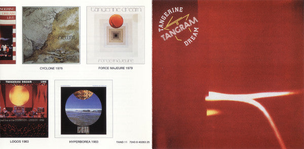 Tangerine Dream : Tangram (CD, Album, RE, RM)