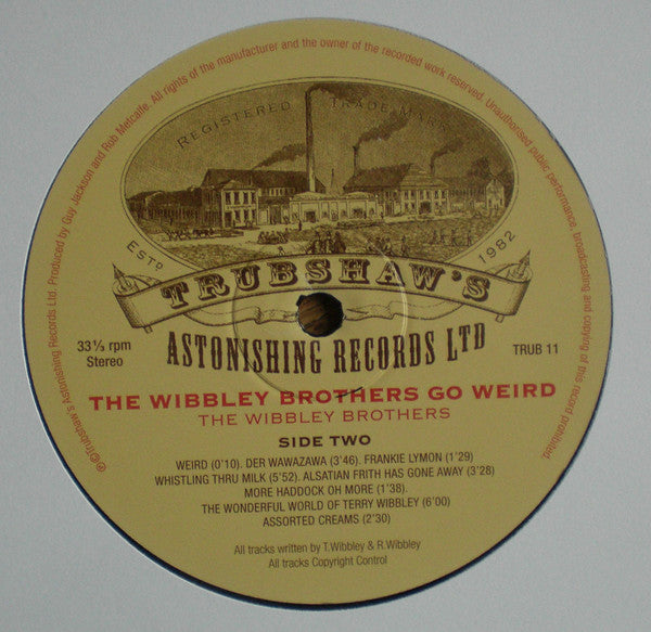 The Wibbley Brothers : Go Weird (LP, Album, Ltd, RE, RM)