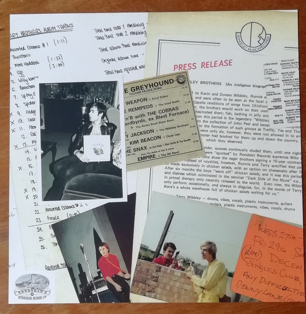 The Wibbley Brothers : Go Weird (LP, Album, Ltd, RE, RM)
