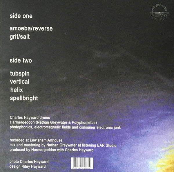 Charles Hayward Versus Harmergeddon : Hayward Versus Harmergeddon (LP, Ltd, Col)