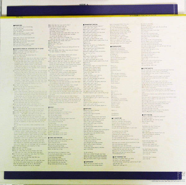 Elvis Presley : A Legendary Performer - Volume 3 (LP, Comp, Ltd, Pic, Cap)