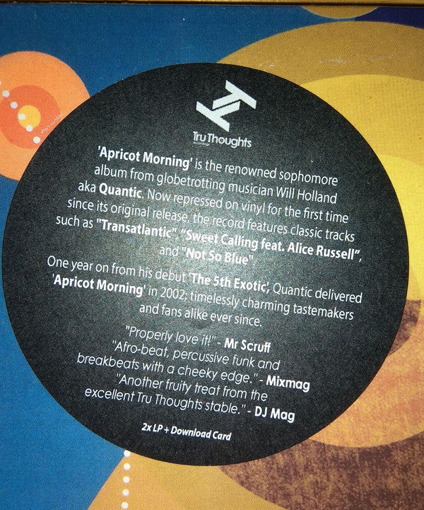 Quantic : Apricot Morning (2xLP, Album, RP, Dow)