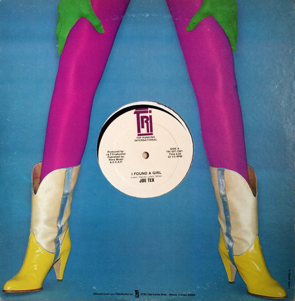 Joe Tex / Fatman Riddim Section : I Found A Girl / Cinderella Symphony (12")