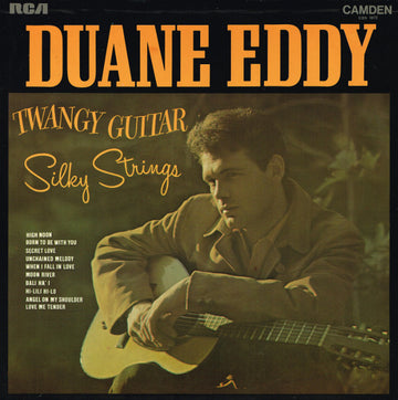 Duane Eddy : Twangy Guitar Silky Strings (LP, Album, RE)