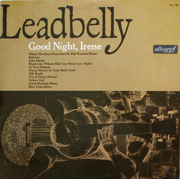 Leadbelly : Good Night Irene (LP, Comp)