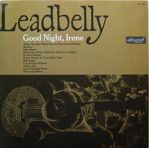 Leadbelly : Good Night Irene (LP, Comp)