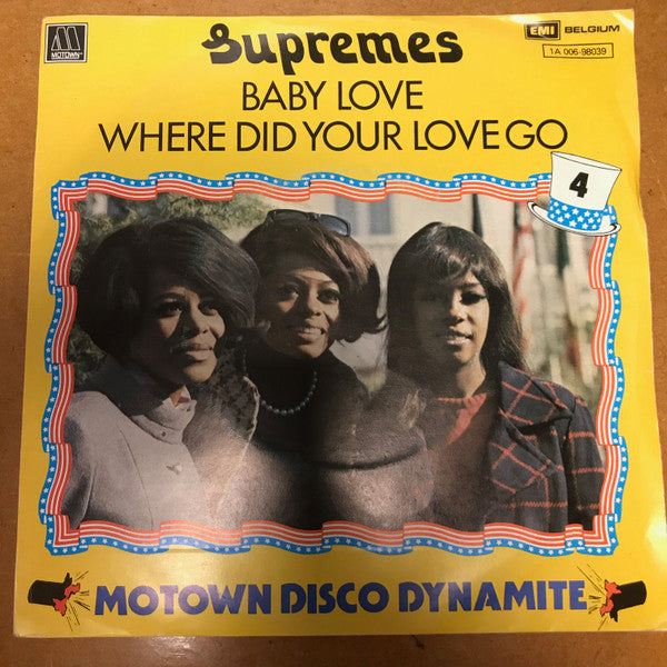 The Supremes : Baby Love / Where Did Our Love Go (7", Single, RE)