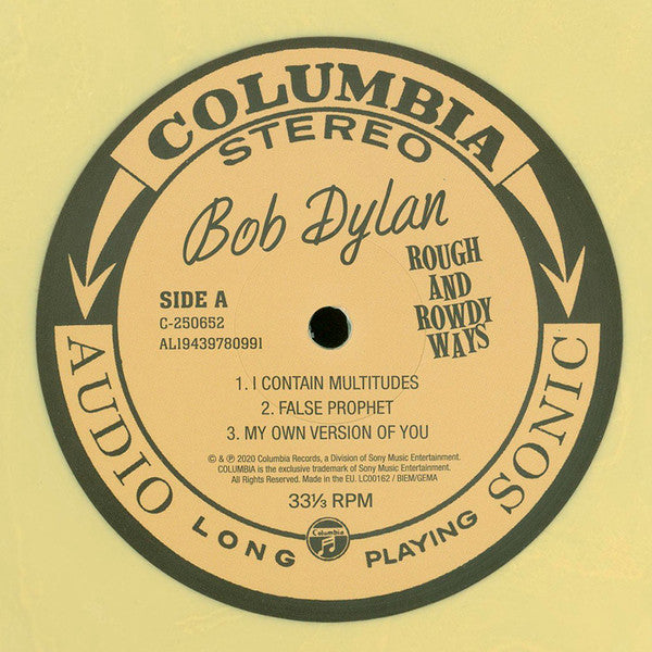 Bob Dylan : Rough And Rowdy Ways (2xLP, Album, Ltd, Yel)