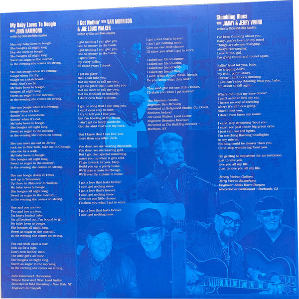 Dion (3) : Blues With Friends (2xLP, Album)