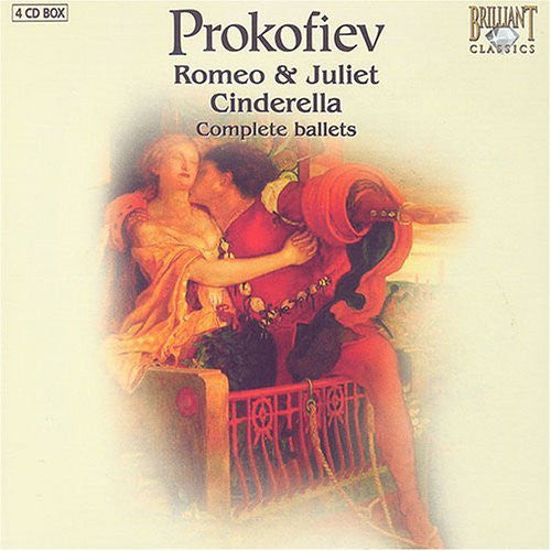 Sergei Prokofiev : Romeo & Juliet - Cinderella (Complete Ballets) (4xCD, Comp, RM + Box)