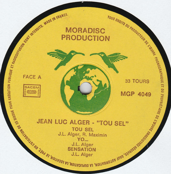 Jean-Luc Alger : Tou Sel (LP)