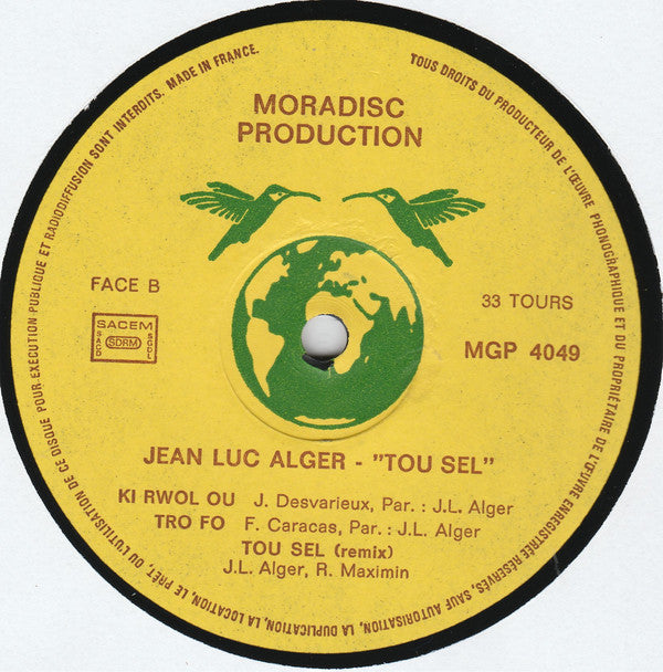 Jean-Luc Alger : Tou Sel (LP)