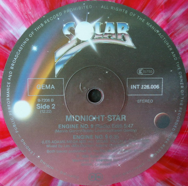 Midnight Star : Engine No. 9 (12", Maxi, Red)