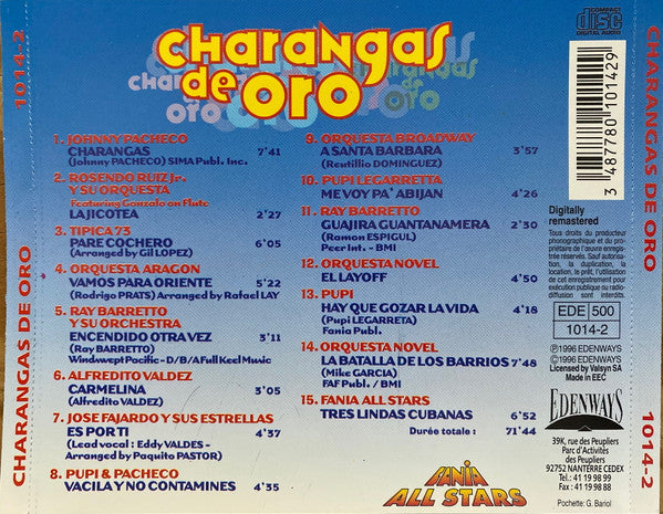 Various : Charangas De Oro (CD, Comp)