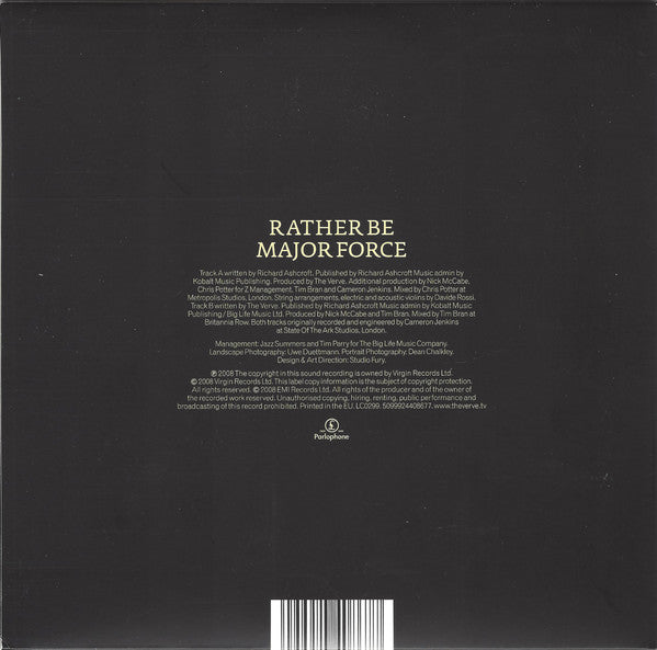 The Verve : Rather Be (7", Single, 2/2)