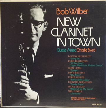 Bob Wilber : New Clarinet In Town (LP, Album, RE, Pre)