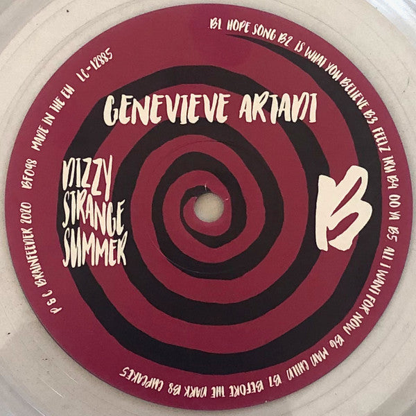 Genevieve Artadi : Dizzy Strange Summer (LP, Album, Cle)