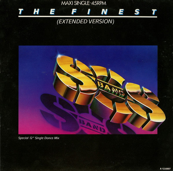 The S.O.S. Band : The Finest (Extended Version) (12", Maxi)