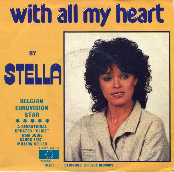Stella Maessen : With All My Heart (7", Single)