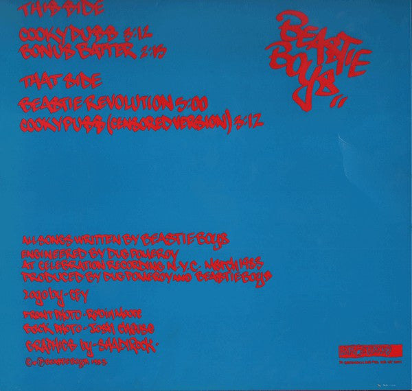 Beastie Boys : Cooky Puss (12", Maxi, Pos)